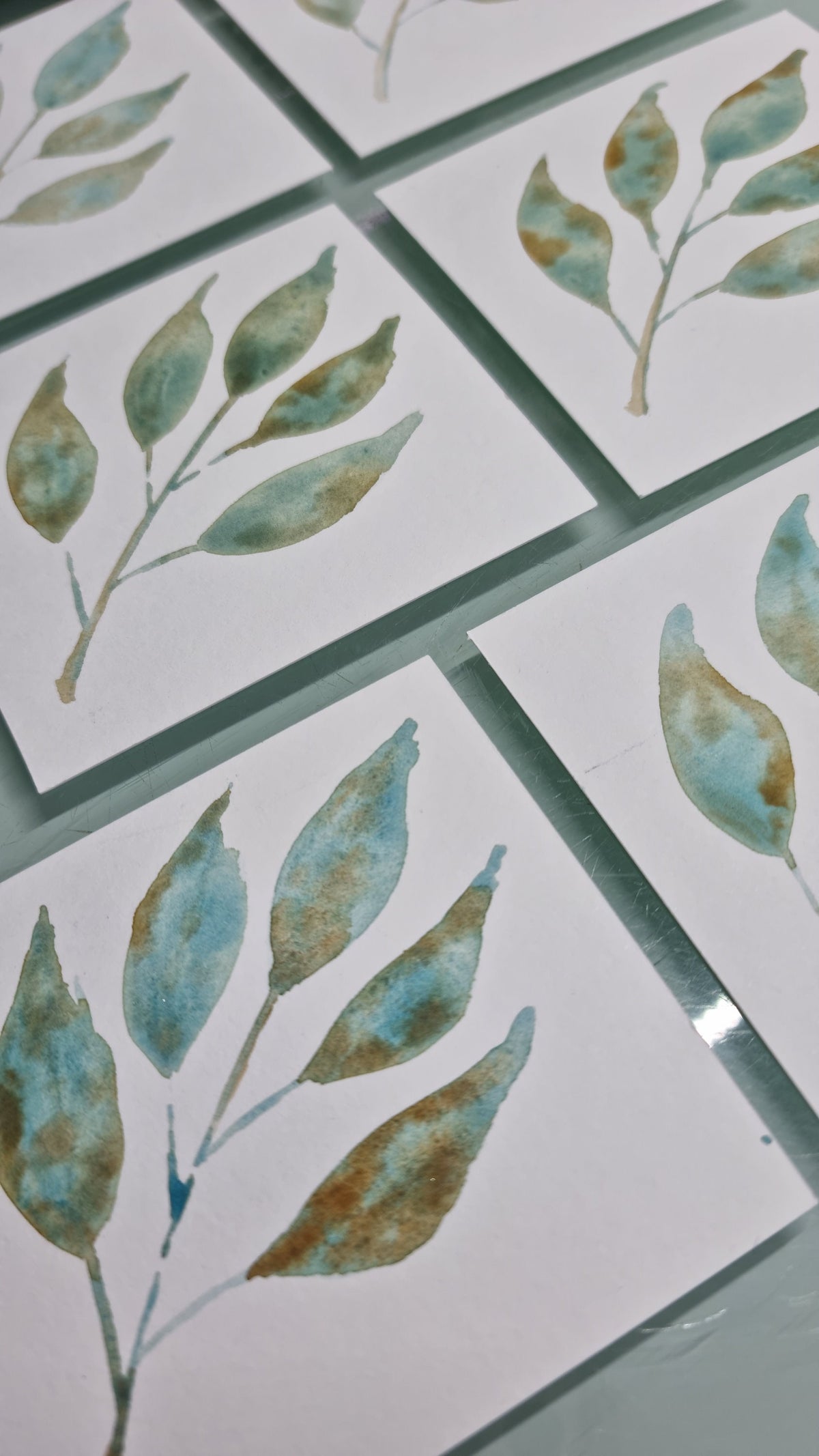 Handmade vegan watercolour paint | granulating orange yellow | Jera Runes collection