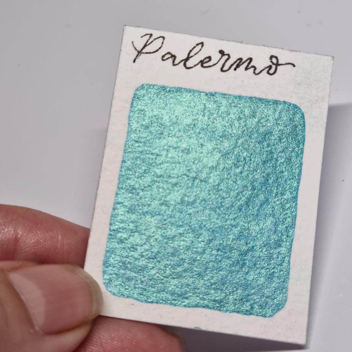 Handmade Vegan Watercolour Dot Card | Shimmer Calligraphy Ink Sampler