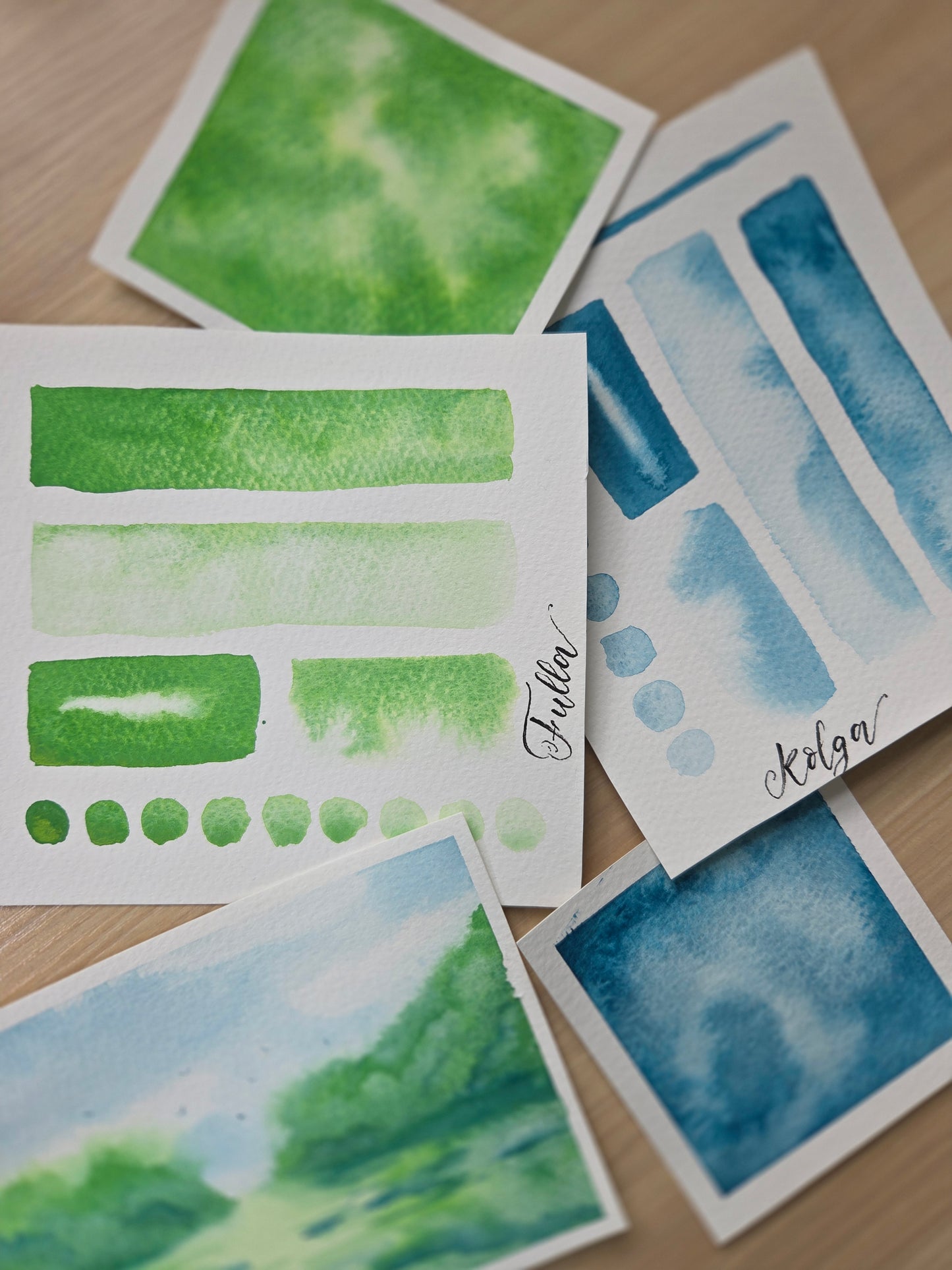 Handmade vegan watercolour paint | Previous Paint Club Paint | Fulla | bright green