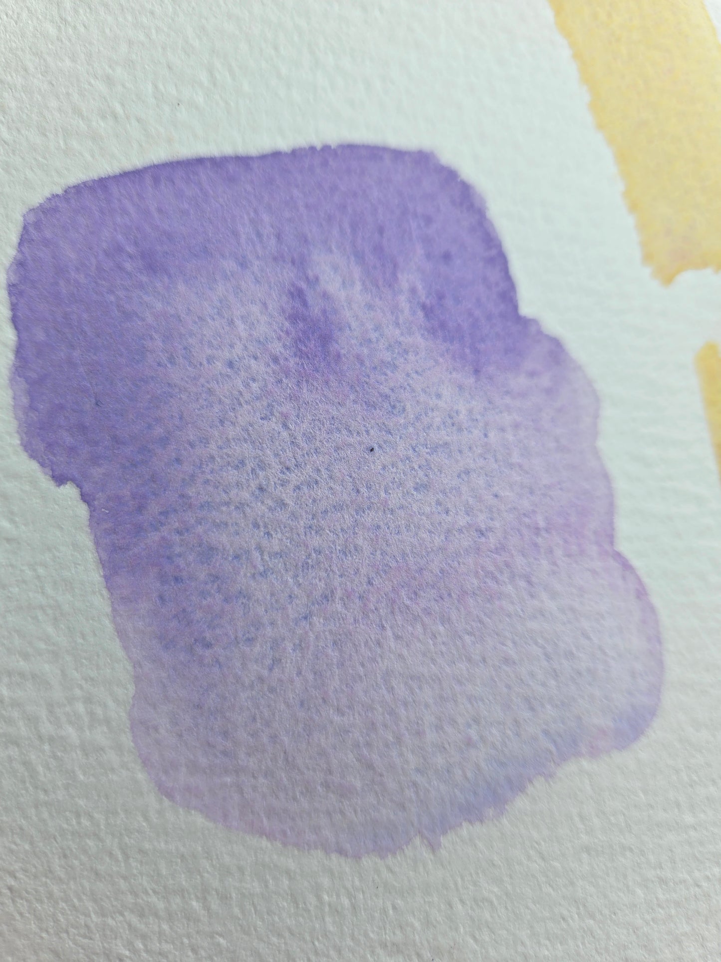Handmade vegan watercolour paint | Previous Paint Club Paint | Flora | pastel violet purple