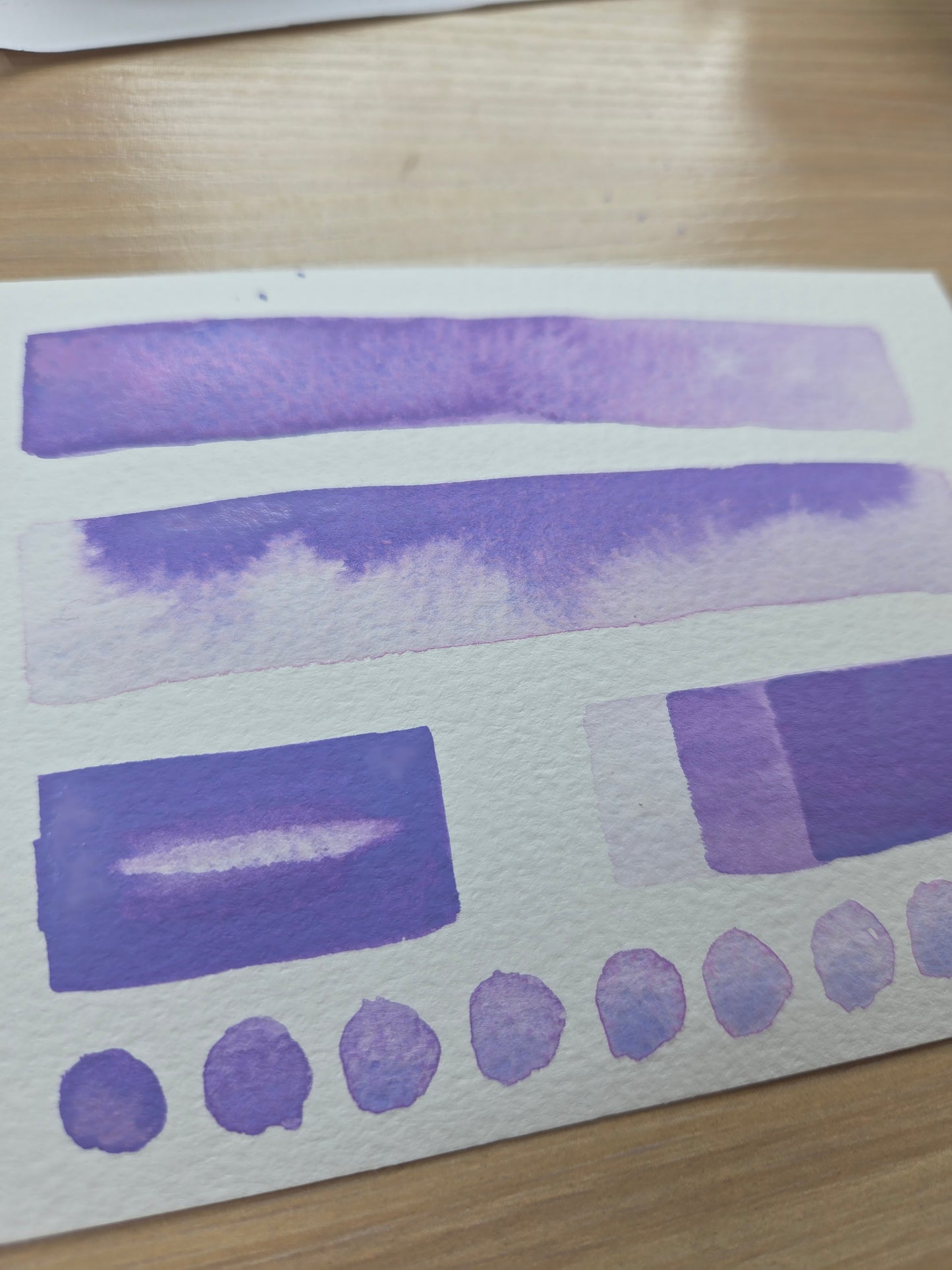 Handmade vegan watercolour paint | Previous Paint Club Paint | Flora | pastel violet purple