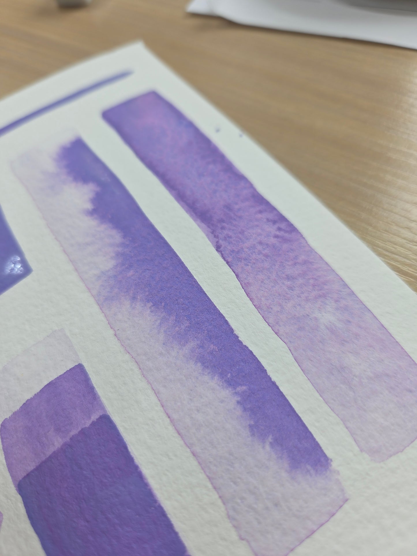 Handmade vegan watercolour paint | Previous Paint Club Paint | Flora | pastel violet purple