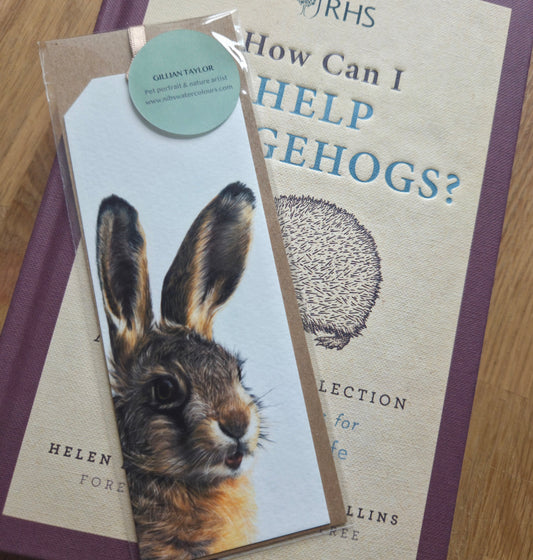 Art print bookmark: Leveret (hare)