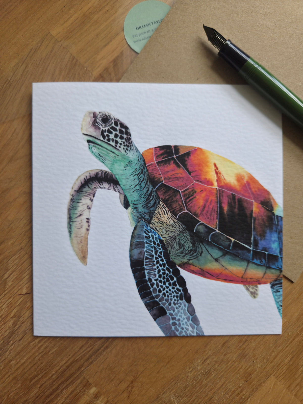 Turtle Greetings Card
