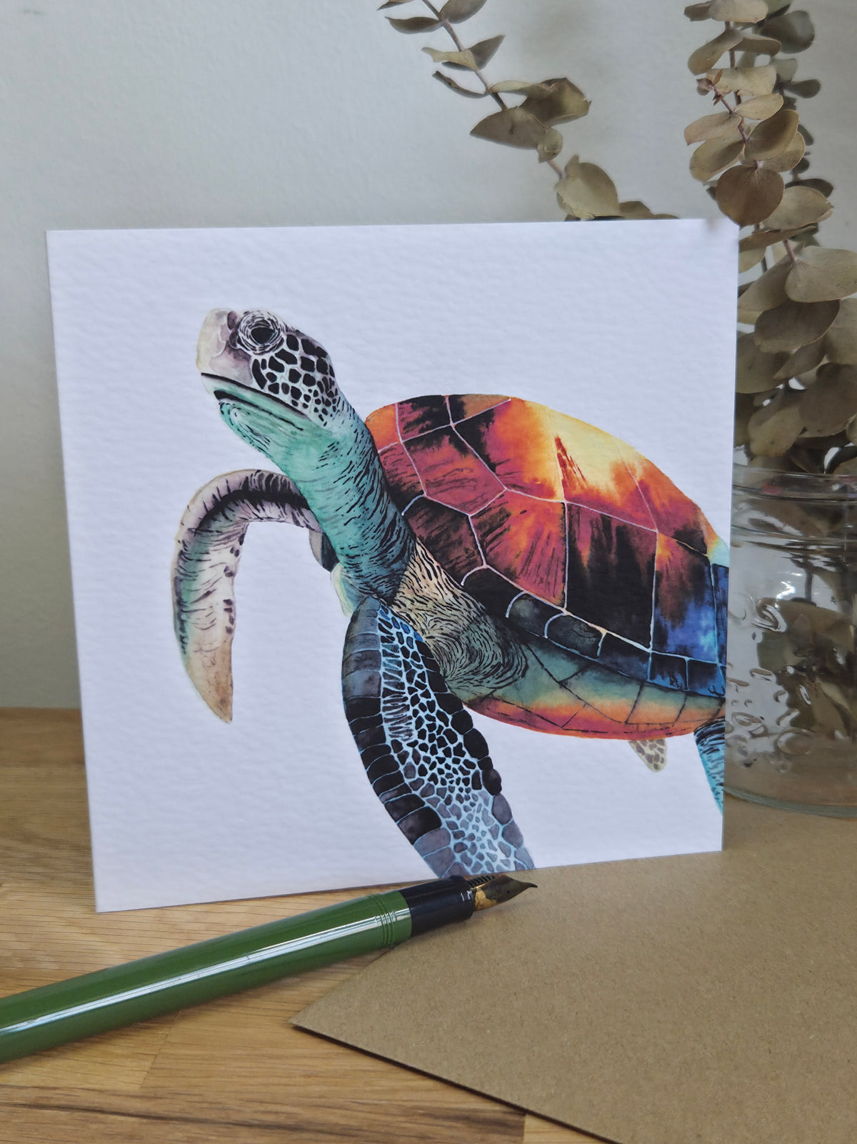 Turtle Greetings Card