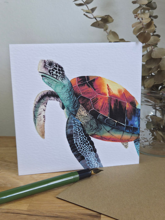 Turtle Greetings Card