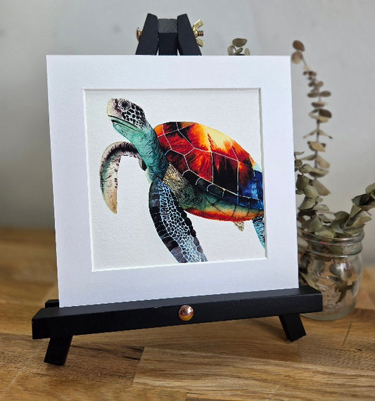 Turtle mini Art Print