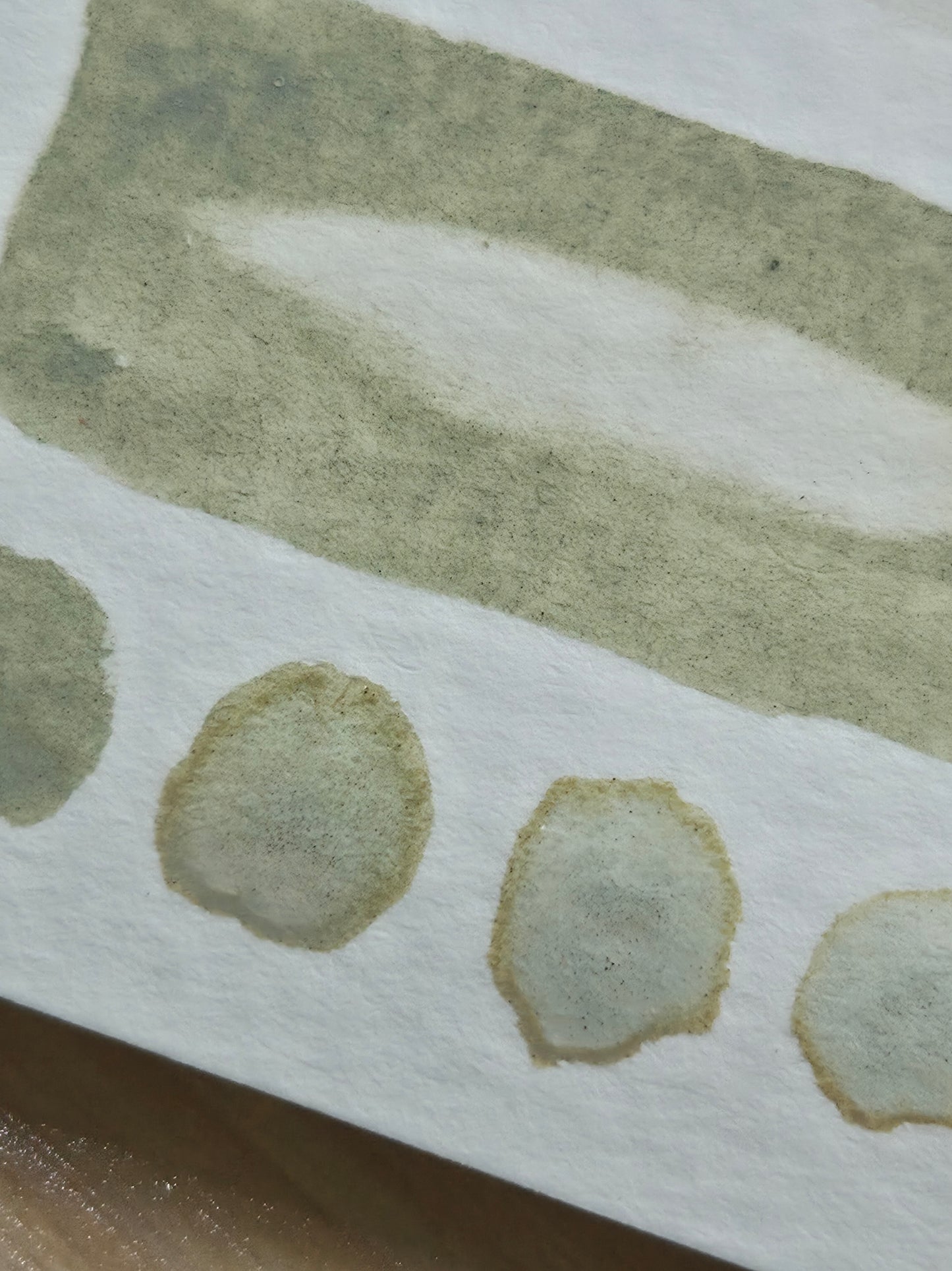 Handmade vegan watercolour paint | Previous Paint Club Paint | Eir | Sage Green
