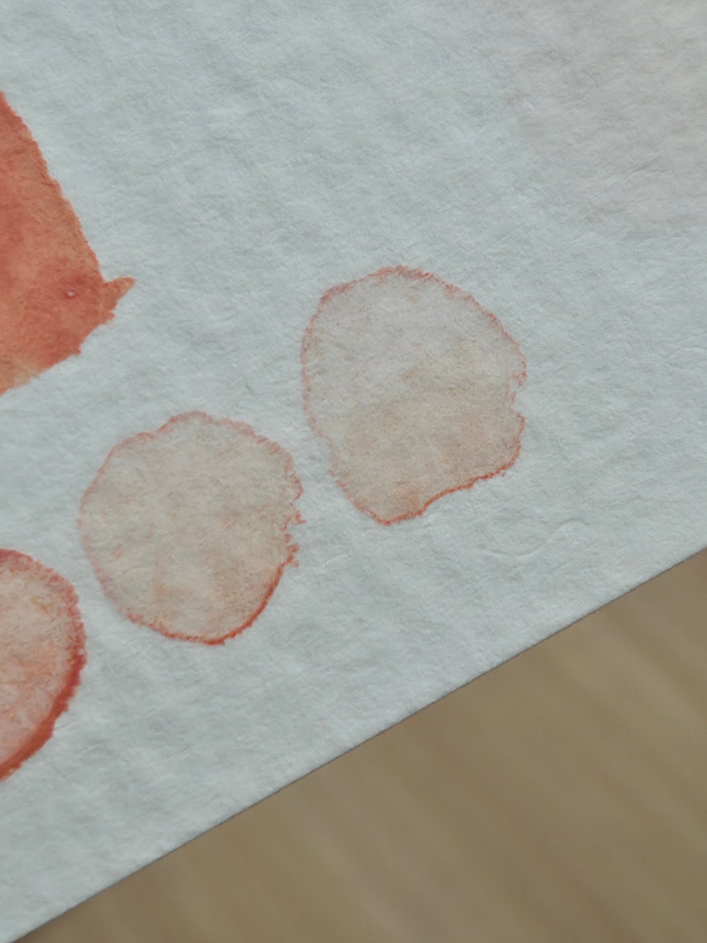 Handmade vegan watercolour paint | Previous Paint Club Paint | Idun | pastel peach
