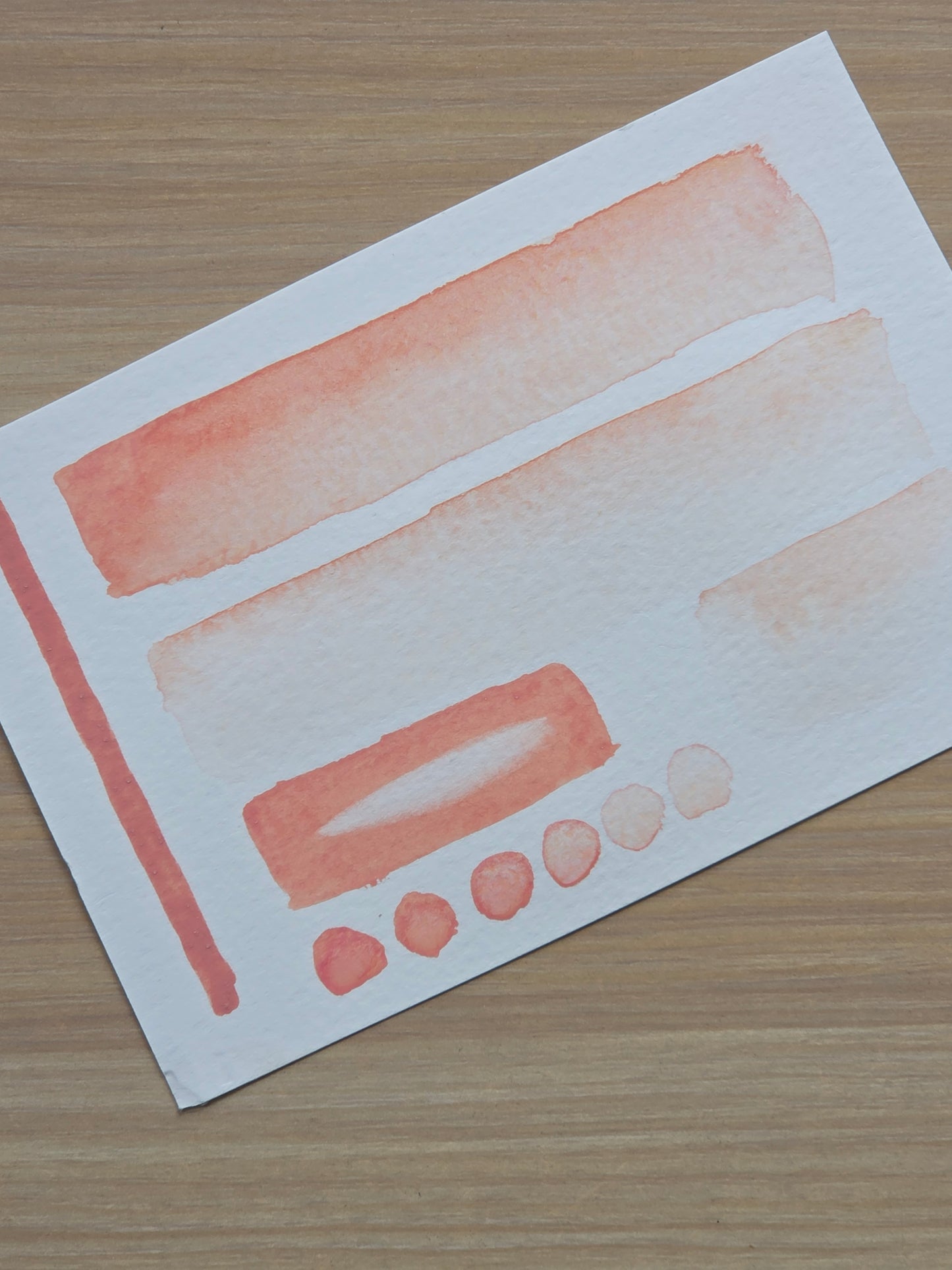 Handmade vegan watercolour paint | Previous Paint Club Paint | Idun | pastel peach