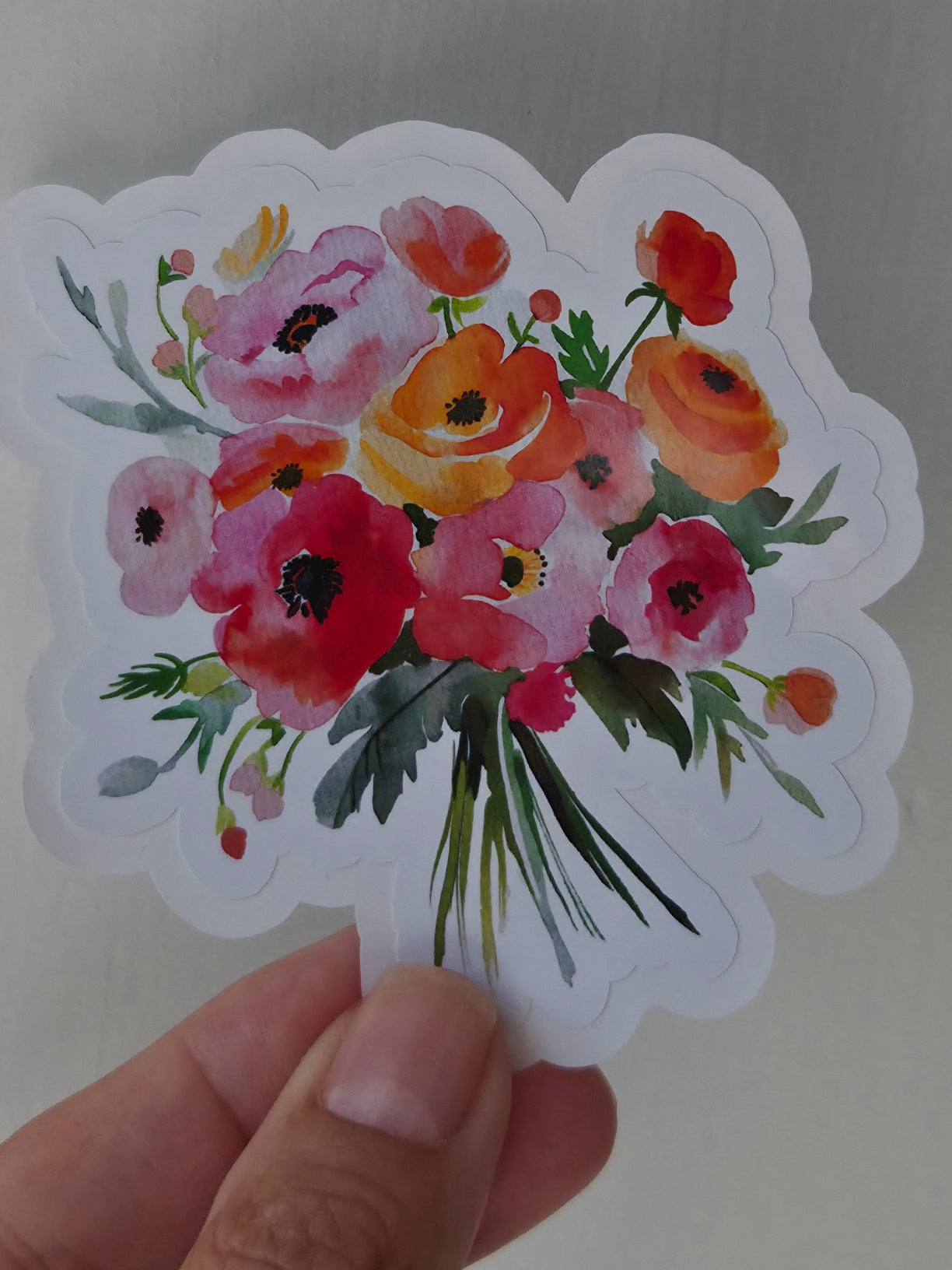 floral bouquet Sticker | Art journal Sticker