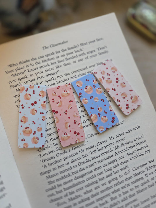 Kawaii Cupcake Magnetic Bookmark | Gift for Book Lover | bookish page marker