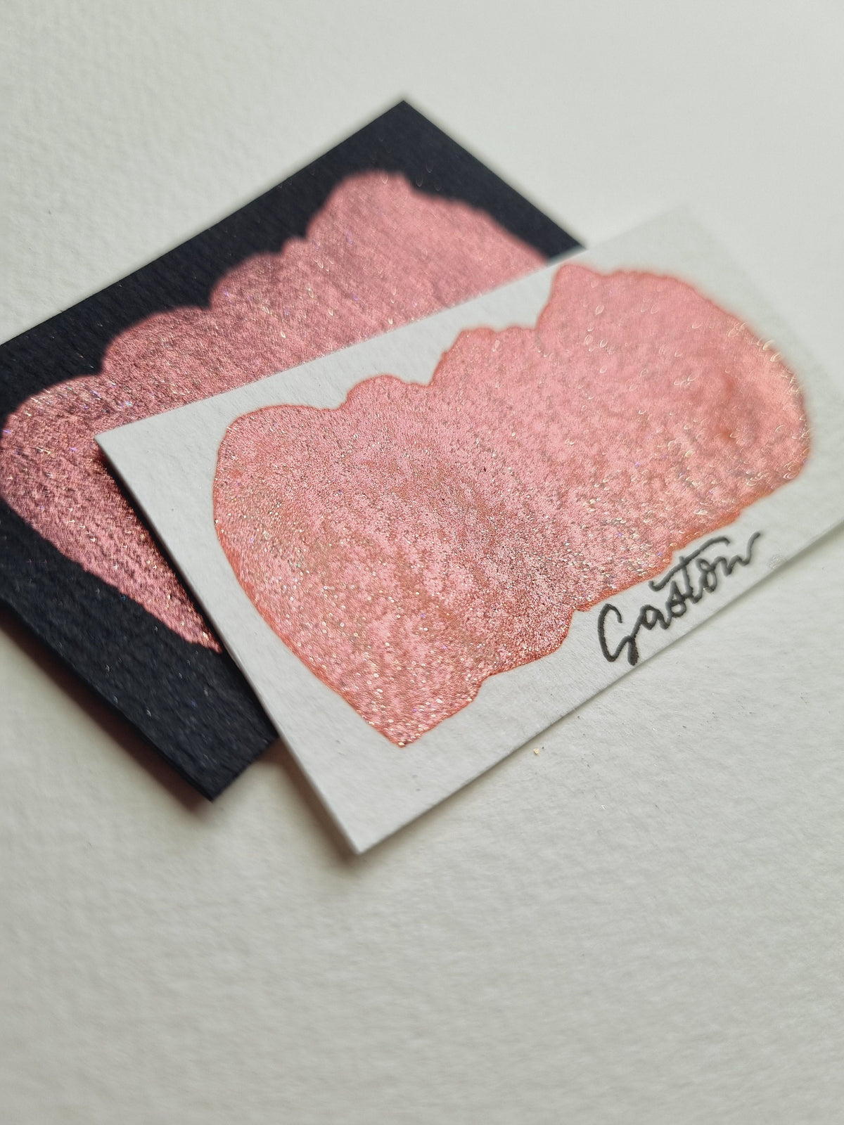 Handmade Wine Red Metallic Watercolour Paint | Holographic Gaston