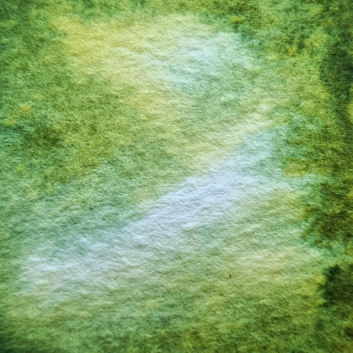 Handmade watercolour paint | granulating/separating Dark Green/yellow |  Juniper Moss | artist gift