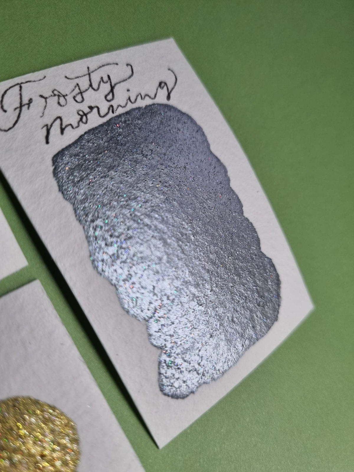Frosty Morning Vegan Watercolour Paint | Silver Lilac Iridescent Shimmer