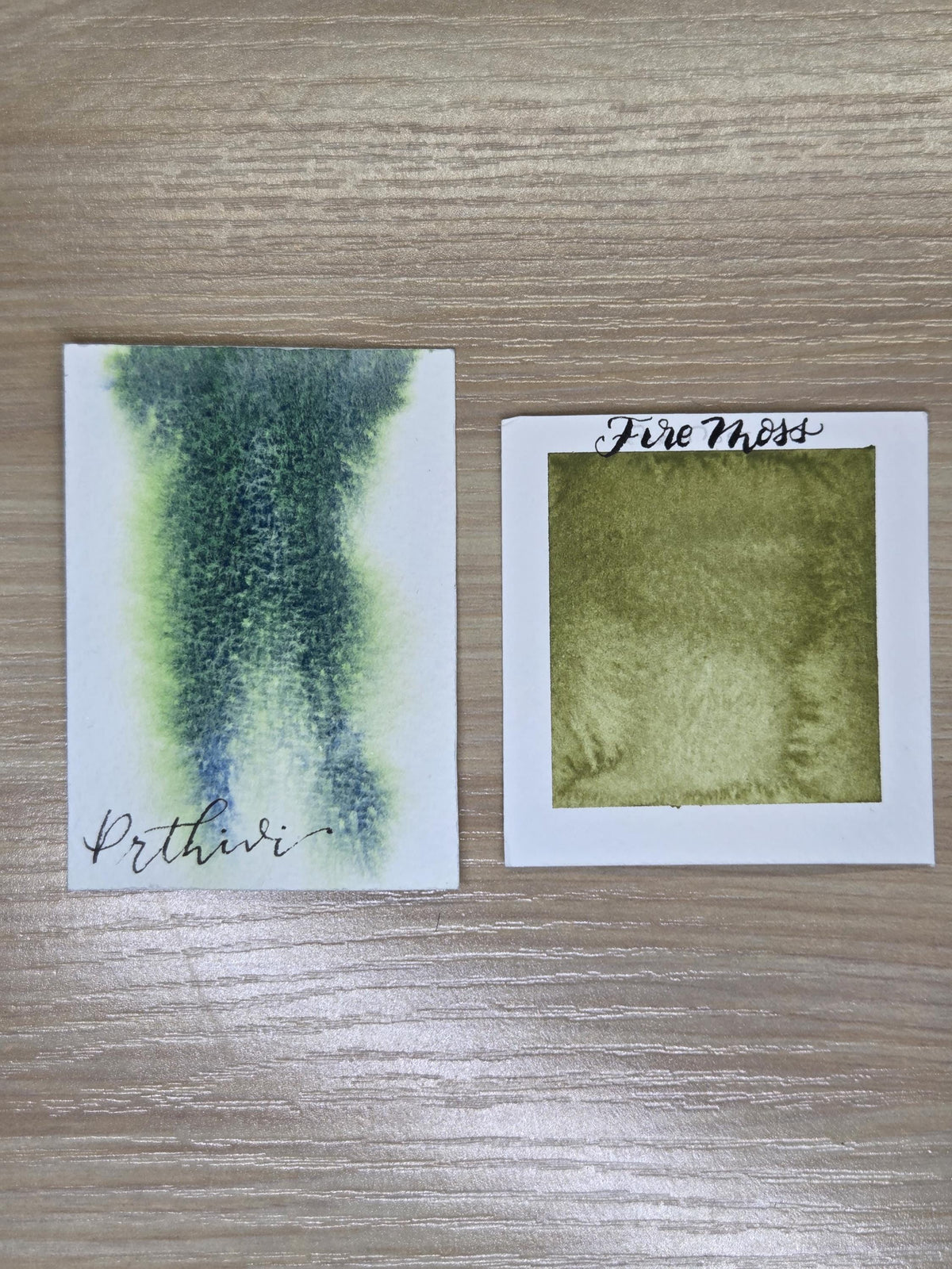 Handmade vegan watercolour paint tin | 6 half pans | mix and match