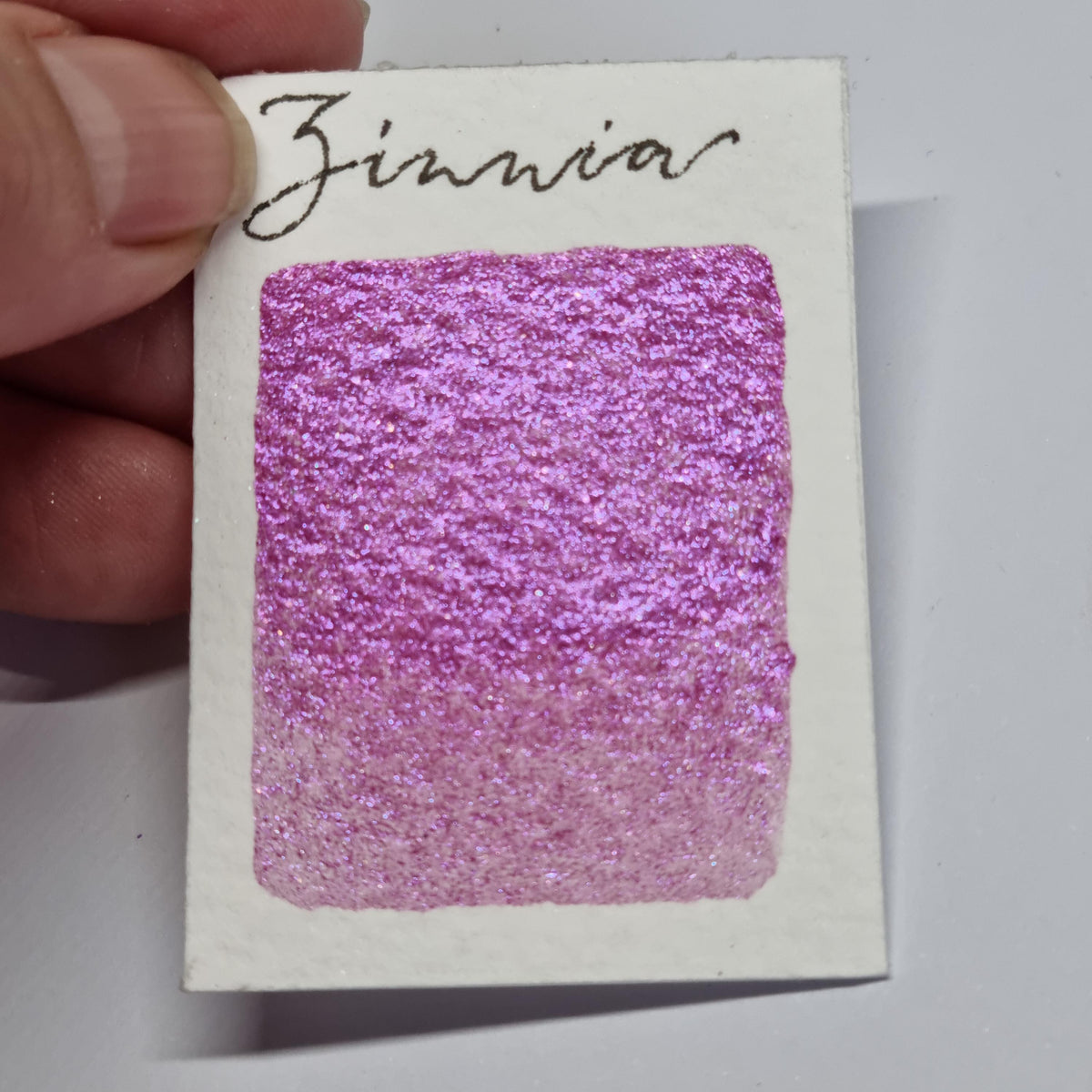 Handmade Glitter Watercolour Dot Card | Metallic Foil Shimmer Sampler