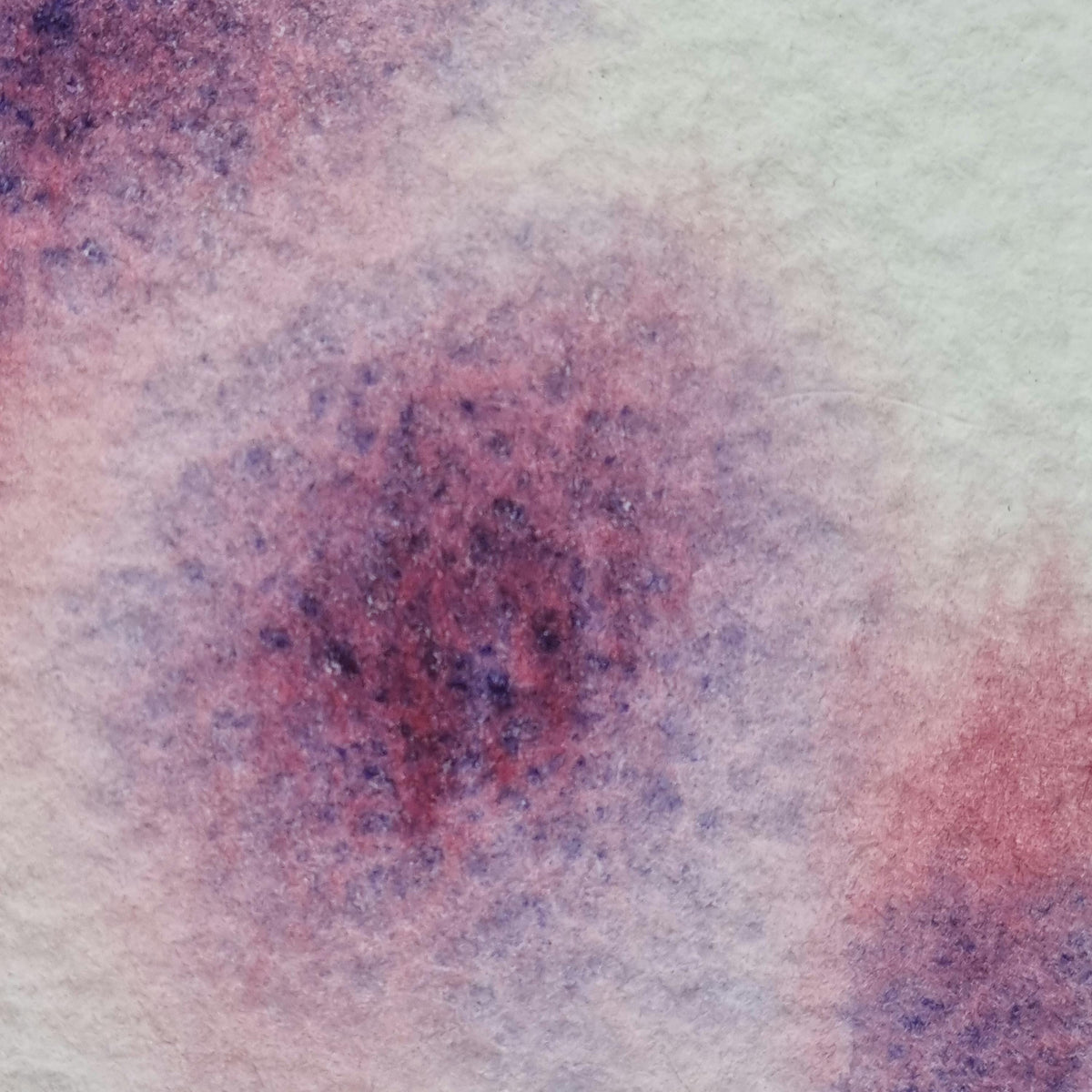 Sloe Gin Watercolour Paint | Handmade Granulating Pink Purple Half Pan