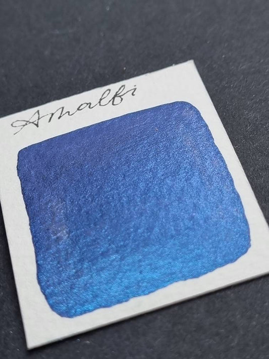 Handmade Amalfi Watercolour Paint | Blue Purple Duo Chrome