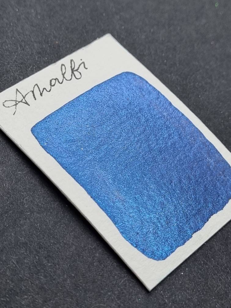 Handmade Amalfi Watercolour Paint | Blue Purple Duo Chrome