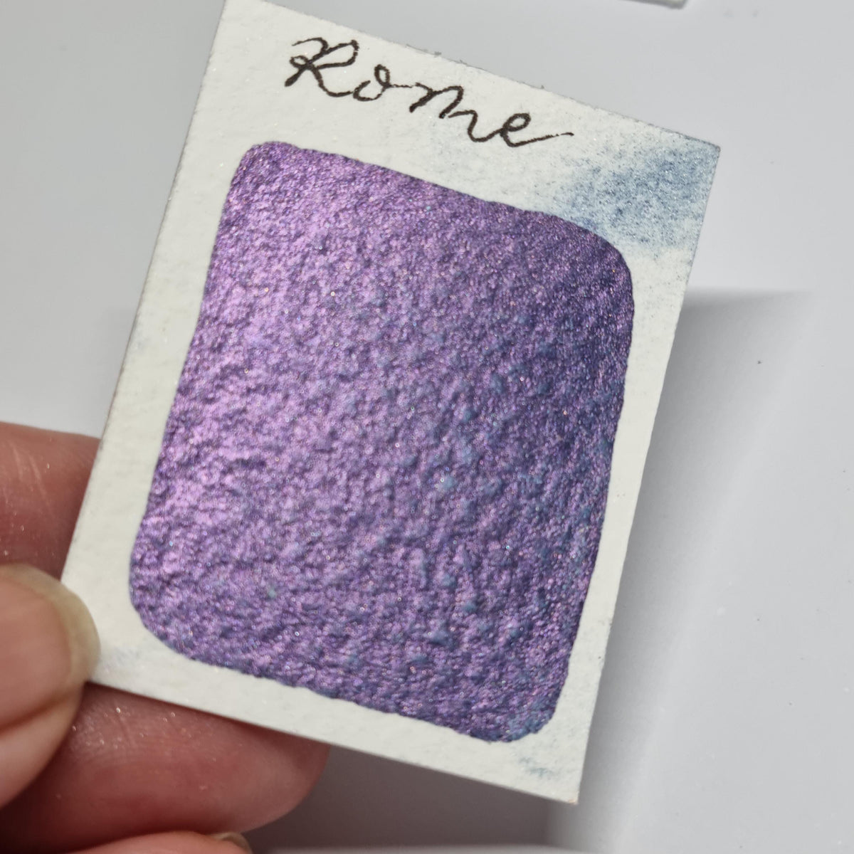 Handmade Vegan Watercolour Dot Card | Shimmer Calligraphy Ink Sampler