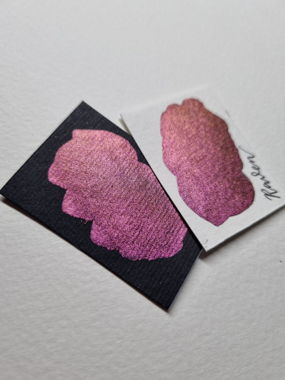Handmade Vegan Watercolour Paint | Raven Chameleon Shade Shift (Mini Pan)