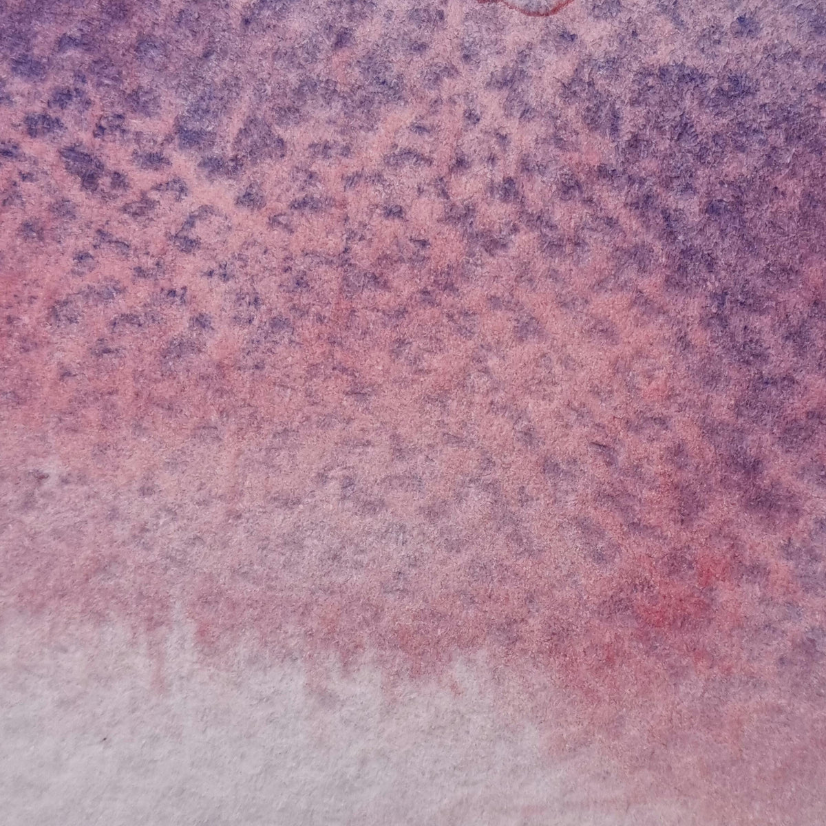 Sloe Gin Watercolour Paint | Handmade Granulating Pink Purple Half Pan