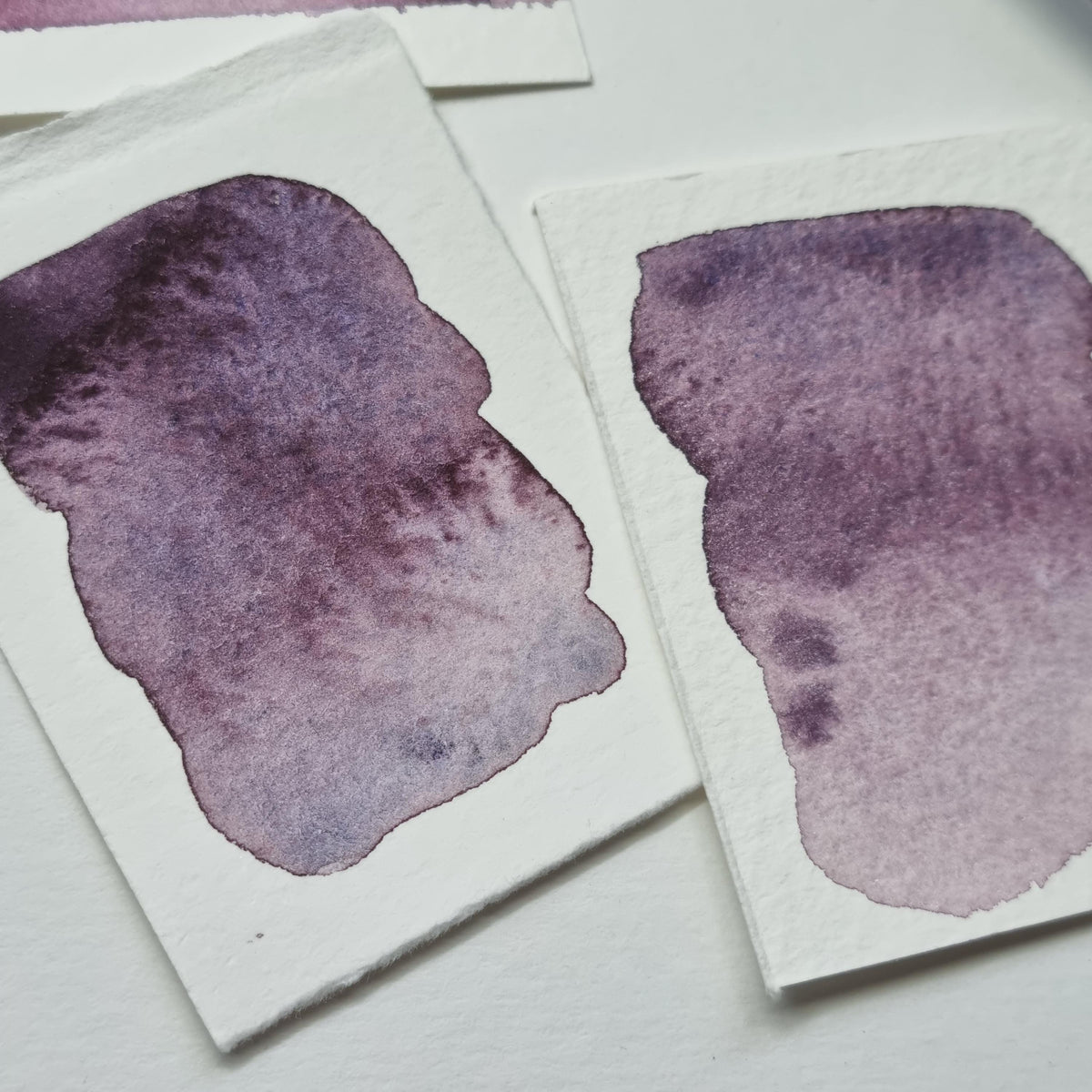 Handmade watercolour paint | granulating/separating purple/pink/blue | Arwen - noble maiden | gift for artist | PRE ORDER