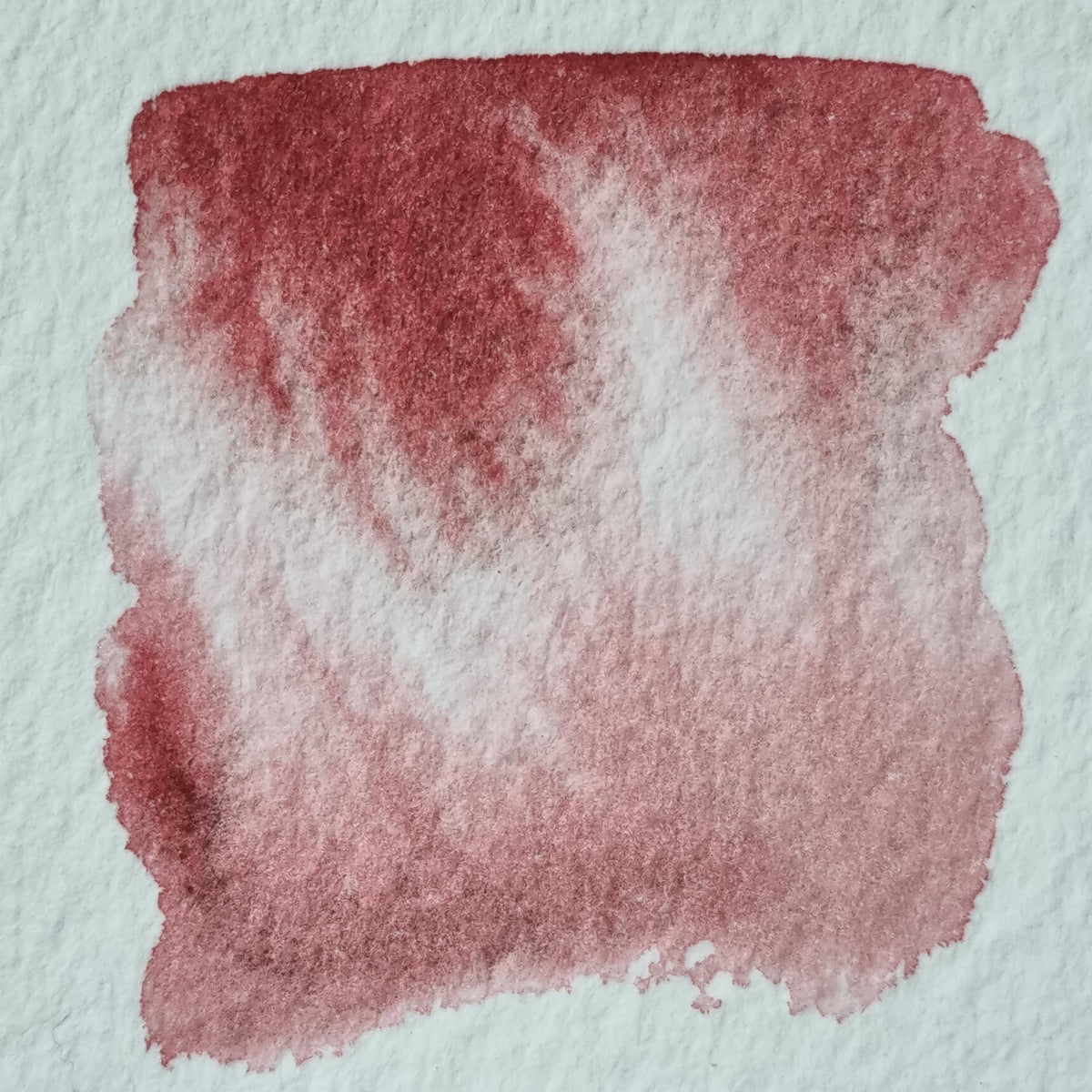 handmade watercolour paint | granulating red | Autumn Leaves Collection  | Maple |