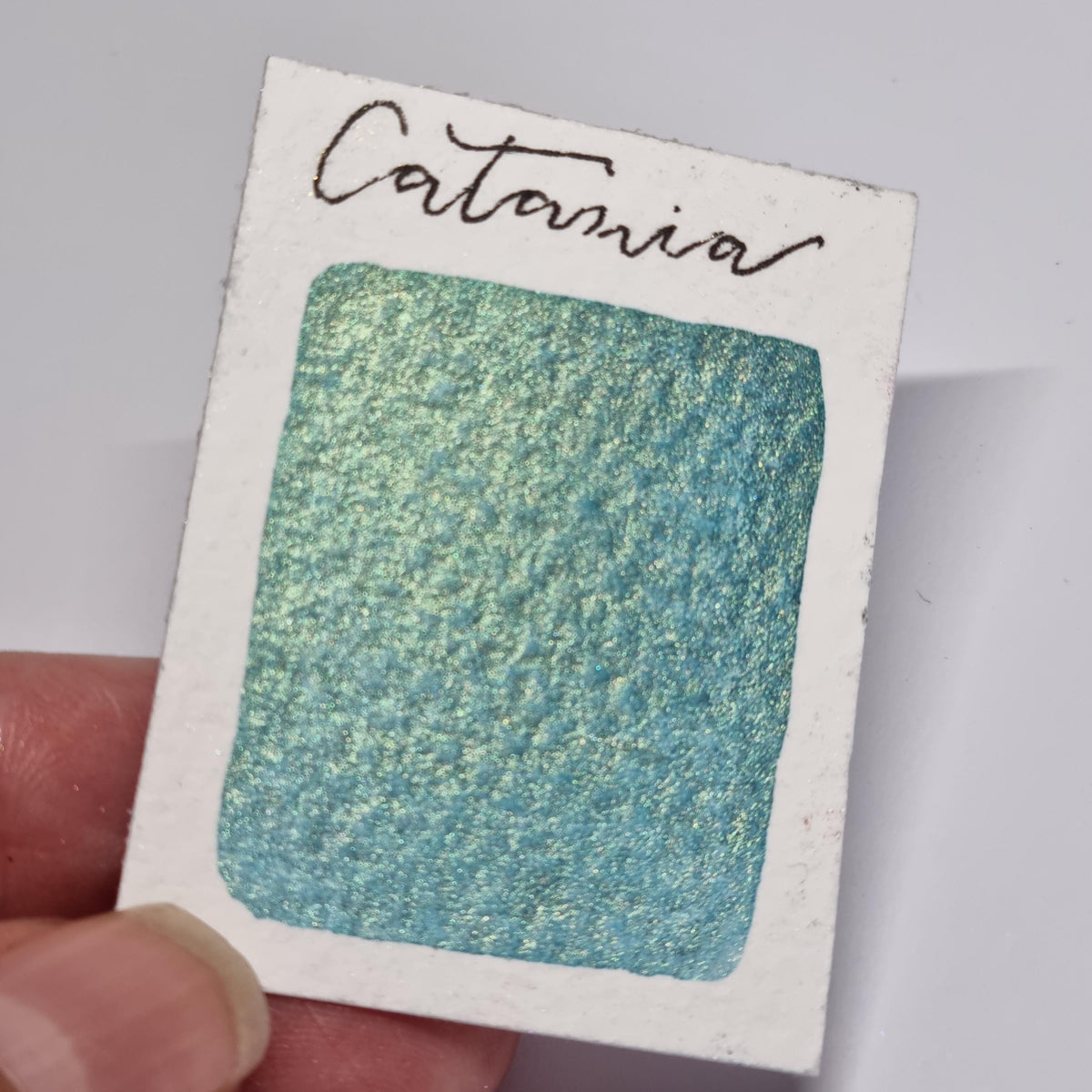 Handmade Vegan Watercolour Dot Card | Shimmer Calligraphy Ink Sampler