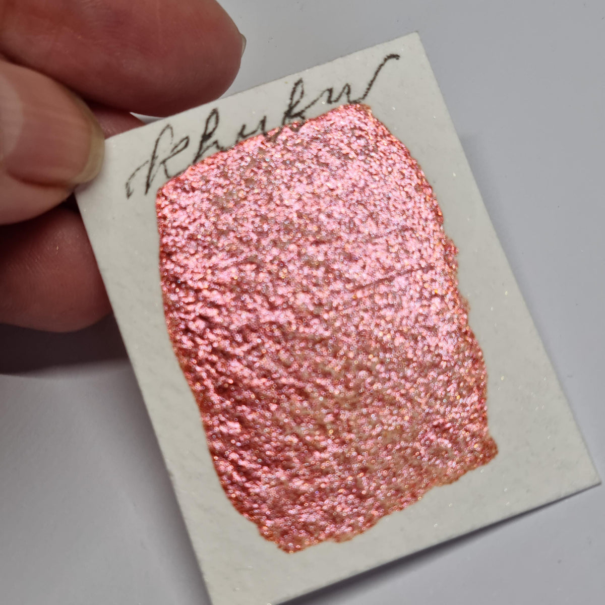 Handmade Egyptian Metallic Foil Watercolor Dot Card Set | Artist Gift