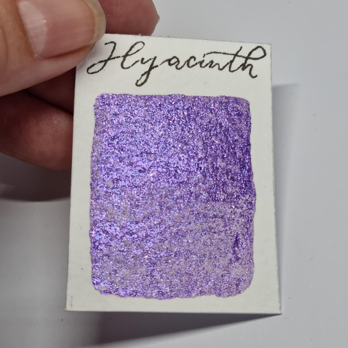Handmade Glitter Watercolour Dot Card | Metallic Foil Shimmer Sampler