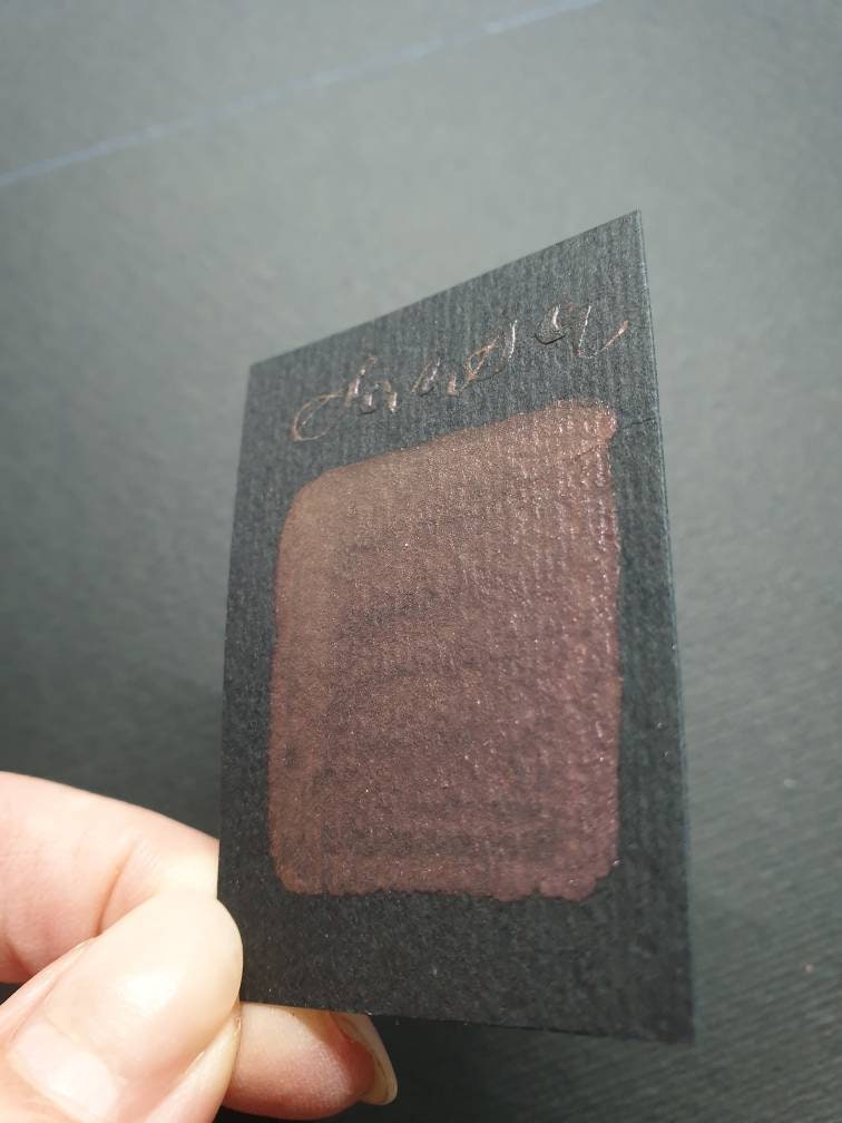 Handmade Chameleon Watercolour Paint | Sansa, Purple Black Shade