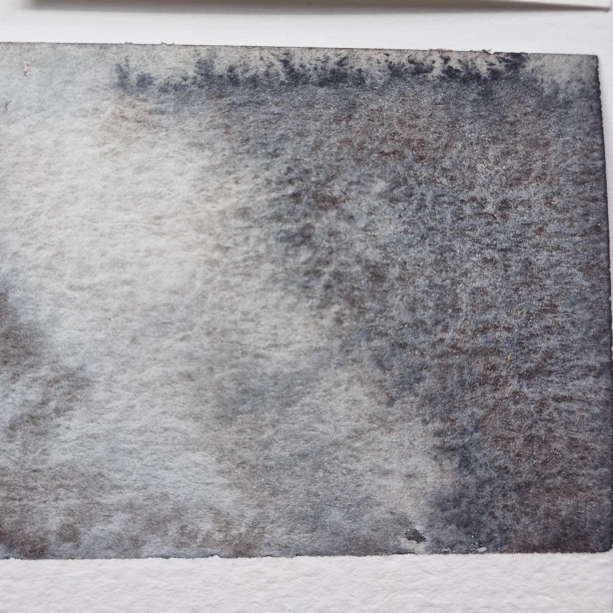 Handmade watercolour paint | granulating - Black/blue | Nib's Grey (Payne's grey alternative) | gift for artist