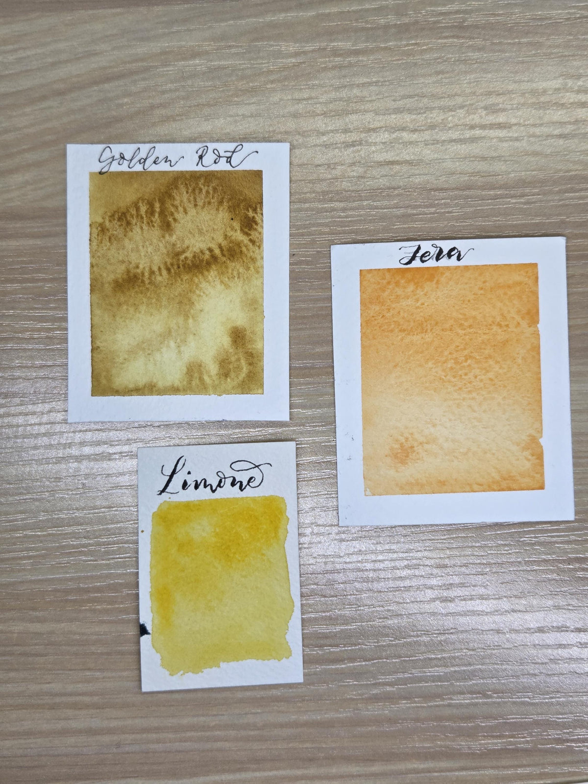 Handmade vegan watercolour paint tin | 6 half pans | mix and match
