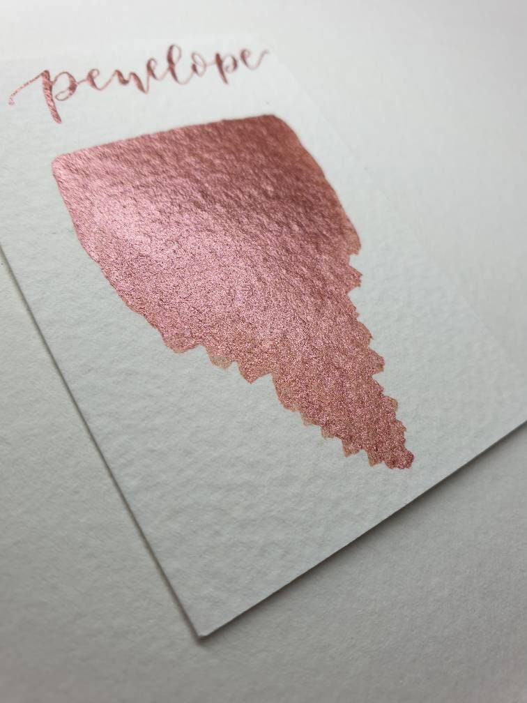 Handmade Duo Chrome Watercolor Paint | Wine Violet, Penelope