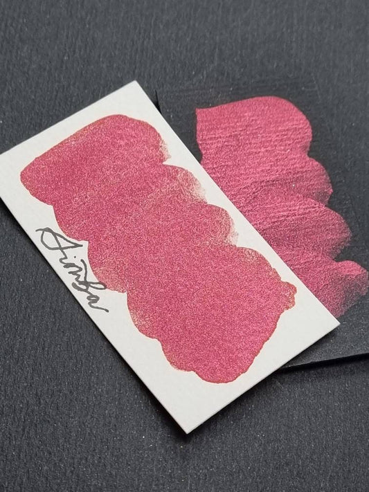 Handmade Glitter Watercolour Paint | Red Iridescent Shimmer, Simba